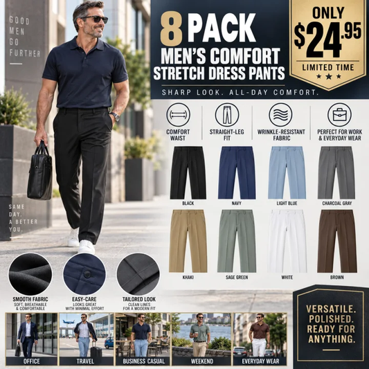 LAST DAY 70% OFF - Super Stretch Ice Silk Comfort Everyday Pants