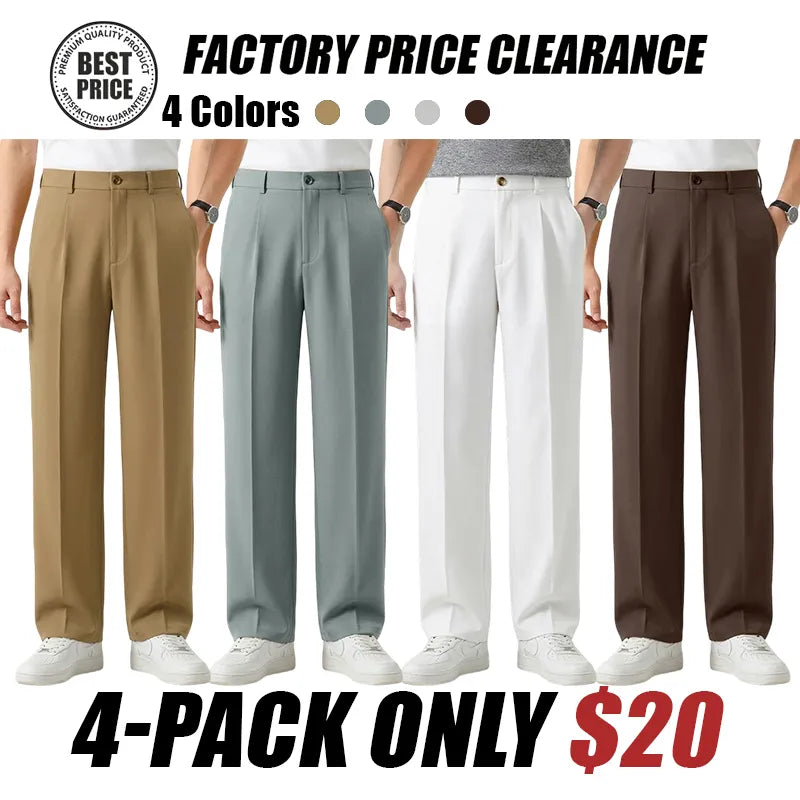 LAST DAY 70% OFF - Super Stretch Ice Silk Comfort Everyday Pants