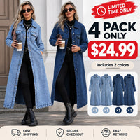 4 Pack $24.99 (Blue*2+Dark Blue*2)⚡TODAY ONLY